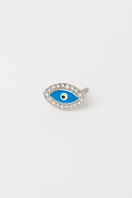 MAVİ GÖZ NAZAR BONCUĞU TRAGUS PİERCİNG