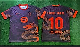 BARSELONA DRAGON SERİSİ FORMA TİŞÖRT-LAMİNE YAMAL